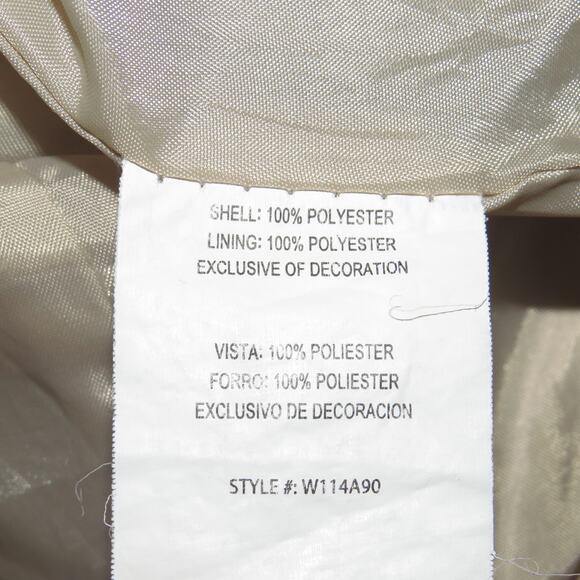 Weather Tamer Lightweight Button Front Hooded Girls Jacket - Picture 6 of 7